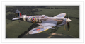 St. George Spitfire TD314 over Kent UK